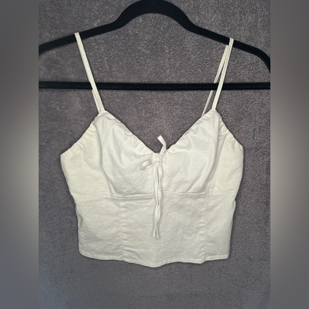 Leith White Camisole Top - Size S